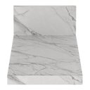 Ver imagem 3 de Tampo Mdp 25mm para Balcão de Cozinha 20cm Multimóveis Cr20420 Mármore Branco Mármore Branco