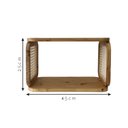 Ver imagem 4 de Nicho Decorativo Pinus 25x45cm Mariah In House Decor