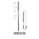 Ver imagem 1 de Lima Diamantada Individual Reta Retangular 140mm - #150 - 5,5x0,8mm