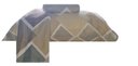 Ver imagem 1 de Jogo De Cama Casal Simples 3 Peças Microfibra:Geometrica Bege