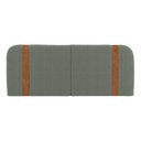 Ver imagem 2 de Cabeceira Painel Orgânico Cama Box Queen Size Flay 160cm Dobrável Bouclé Verde Menta - Desk Design