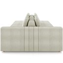 Ver imagem 7 de Sofá Ilha com Puff para Sala Living 245cm Amber M03 Bouclê Bege Claro - Lyam Decor