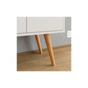 Ver imagem 3 de Aparador Buffet Retrô 4 Portas Dallas Varias Cores - Rpm:off/freijó