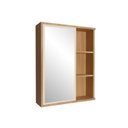 Ver imagem 2 de Armário de Banheiro com Espelho 1 Porta 2 Preteleiras Eduarda