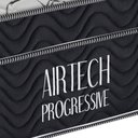 Ver imagem 5 de Colchão Viúva Ortobom Airtech Progressive Molas Nanolastic Eps D26 128X188X35