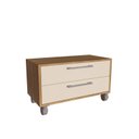 Ver imagem 2 de Armário Balcão de Banheiro com Rodizio e 2 Gavetas Alice