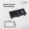 Caixa Embutir com 2 Tomadas 20a 2 Charger Tipo C - Branco - 3