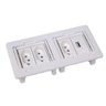 Caixa Embutir com 2 Tomadas 20a 2 Charger Tipo C - Branco - 1