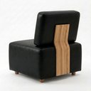 Ver mais imagens de Poltrona Modular e Puff Block Pes Madeira Courino Tcs 724 Moll