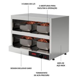 Conservador de Proteínas 4 Cubas 127 V - 3