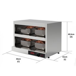 Conservador de Proteínas 4 Cubas 127 V - 4