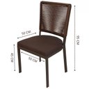 Ver imagem 6 de Cadeira de Jantar em Alumínio Itapema Corda