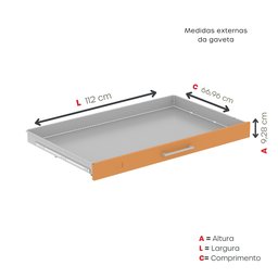 Mapoteca de Aço Fixa com 05 Gavetas - 6