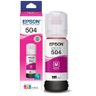 Tinta para Eco Tank Magenta/vermelho T504 - T504320 - e Pson Pt 1 Un - (original) - 3