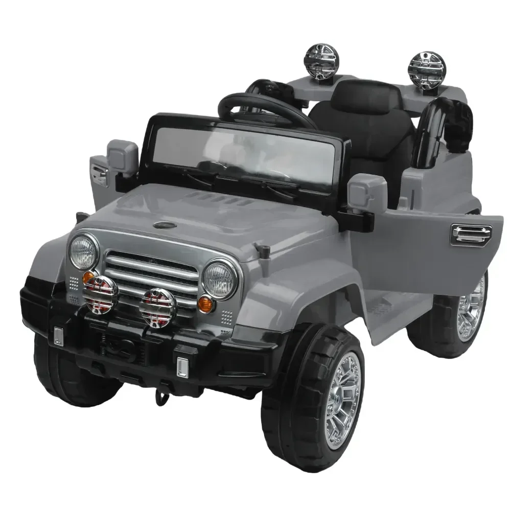 Ver imagem 2 de Jipe Trilha Eletrico 12v Cinza - Belfix