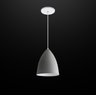 Lustre Pendente Modelo Vegas Luxo Cinza com Branco - 2