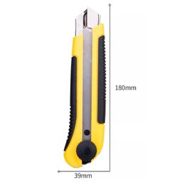 Serrote para Gesso Drywall Lâmina Dupla 6" Pol + Fita Telada 100mm X 20m + Estilete 25mm com Trava e - 4