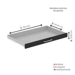 Mapoteca de Aço Fixa com 05 Gavetas - 6