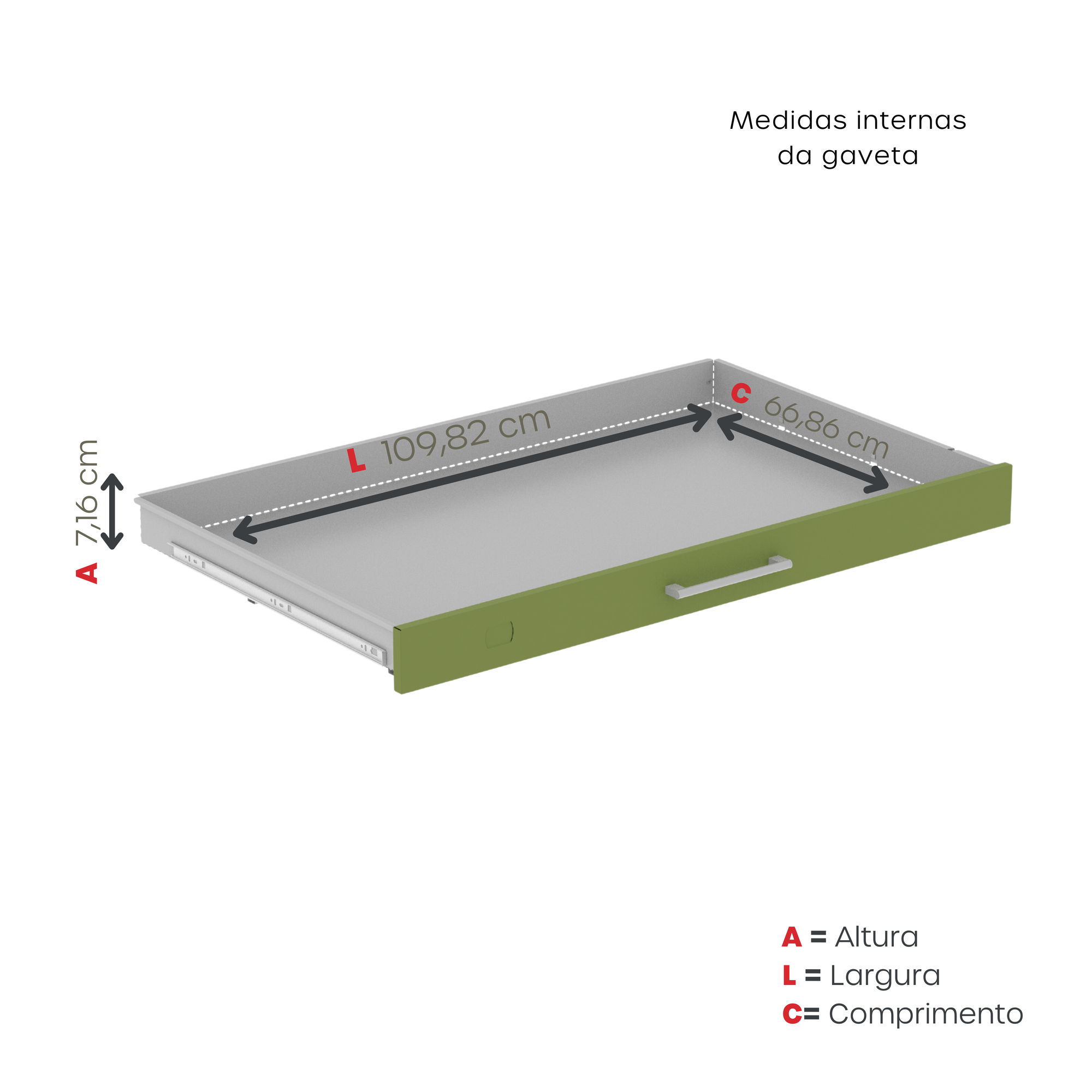 Mapoteca de Aço Fixa com 10 Gavetas - 6