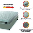 Ver imagem 5 de Cama Box Casal Queen Colchão Espuma D33 Pillow Top Millenium Hellen