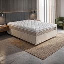 Ver imagem 2 de Cama Box Casal Queen Colchão Espuma D33 Pillow Top Millenium Hellen