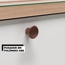 Ver imagem 6 de Conjunto completo de Banheiro MDF com Armário e Gabinete com Pés Com Espelheira e Cuba Madri  80cm