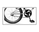 Ver imagem 2 de Bicicleta Energy Cross F.style - Aro 20- Branco-ello Bike