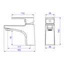 Ver imagem 4 de Misturador Monocomando de Mesa Deca Bica Baixa para Lavatório Level Black Matte - 2875.bl26.mt