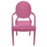 Cadeira Louis Ghost Infantil com Braco Cor Rosa - 52521 - 2