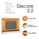Ver imagem 6 de Painel Suspenso Decore 2.2 com Mesa de Centro Classic Nature Off White - Imcal