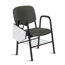 Ver imagem 2 de Cadeira Universitária para Auditórios Linha Hotel Cinza