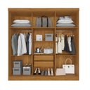 Ver imagem 2 de Guarda-roupa 6 Portas 2 Gavetas Recife