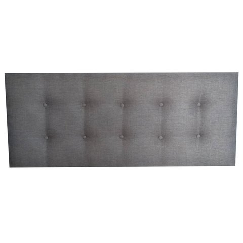 CABECEIRA ESTOFADA DURASI 10 LINHO CINZA QUEEN 160 X 60 cm RBL