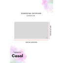 Ver imagem 5 de Cabeceira Estofada Casal Debrum Não É Segredo Linho Cru 140x120