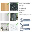 Ver imagem 3 de Porta Papel Higiênico Papeleira Suporte de Parede Fixação Adesiva - Wp Connect Papeleira Fixação por