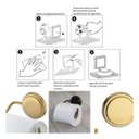 Ver imagem 6 de Porta Papel Higiênico Papeleira Suporte de Parede Fixação Adesiva - Wp Connect Papeleira Fixação por