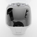 Ver imagem 5 de Lavadora de Roupa Semiautomática Tanquinho sem Dreno Inverter 12kg Práxis