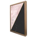 Ver imagem 3 de Quadro Decorativo Caixa Geométrico Mármore Moderno Tacolado Moldura Caixa 3cm Madeira com Vidro 20 X