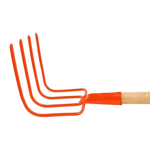 Forcado Curvo 4 Dentes com Cabo 120cm - Famastil