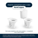 Ver imagem 3 de Acento Sanitário Acrílico Decorado Parati Transparente para Bacia Logasa