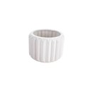 Ver imagem 1 de Vaso Yangzi Dolomita Sanfonado 14x14x10cm - 24760