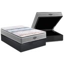 Ver imagem 1 de Cama Box Baú Casal: Colchão Anatômico Probel D33 / Ag65 Guarda Costas Extreme Resistence + Base