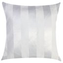 Ver imagem 1 de Capa de Almofada em Jacquard Listrado Branco 45x45cm