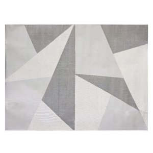 Tapete Sala Top 2,00x2,50 Antider. Slim Prisma Cinza Escuro