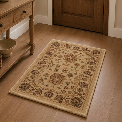 Passadeira Persa Clássico Tabriz Alto Padrão Monet:Des. 01/0,60x0,90m