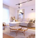 Ver imagem 4 de Kit Mesa de Centro Aqua com Vidro Off White Cobre - Imcal