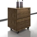 Ver imagem 1 de Gaveteiro Arquivo com Chave e Rodízios Multimóveis CR25045 Nogal