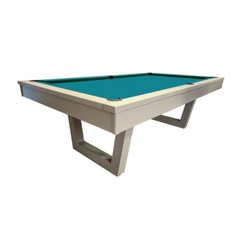 Mesa de Sinuca/bilhar Cor Nude - 2,52 X 1,40 - Azul Petróleo