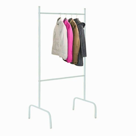 Cabideiro Arara Varal de Chão Organizador de Roupa Aberto
