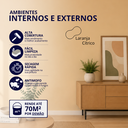 Ver imagem 2 de Tinta Acrílica Premium Semi Brilho 3.6L Cor Laranja Citríco Antimofo Baixo Odor Durín